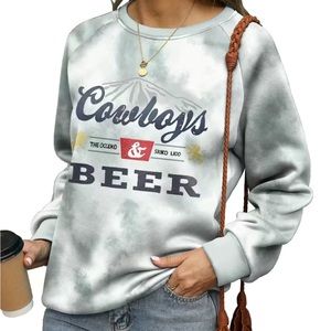 Cowboys & beer sweatshirt